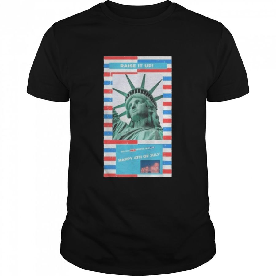 Happy 4th of July Statue of Liberty USA America Freedom Free Shirt