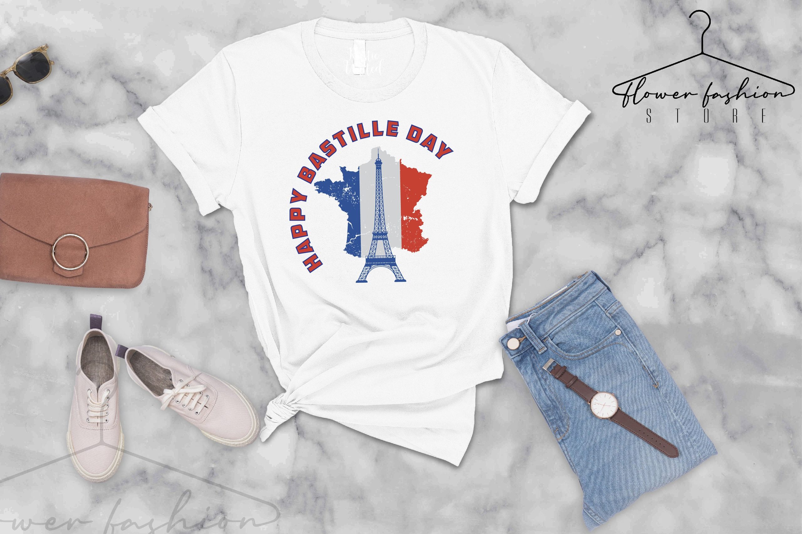 Happy Bastille French Day Celebration Independence Day Unisex T-Shirt