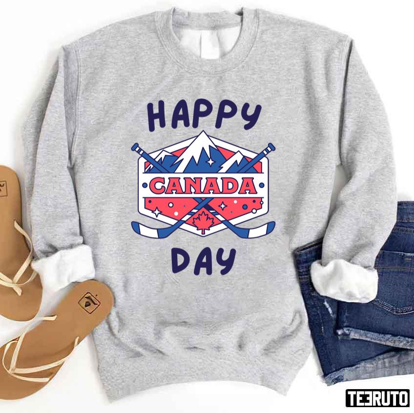 Happy Canada Day First July Unisex Sweatshirt