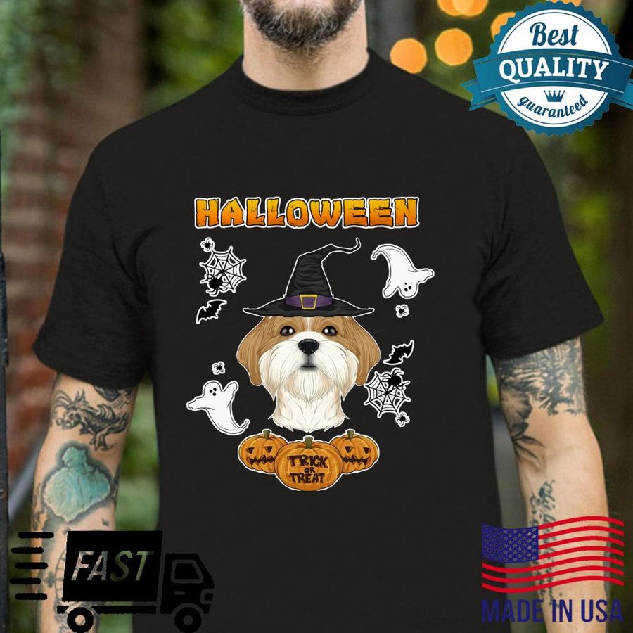 Happy Halloween I Dog I Shih Tzu Shirt