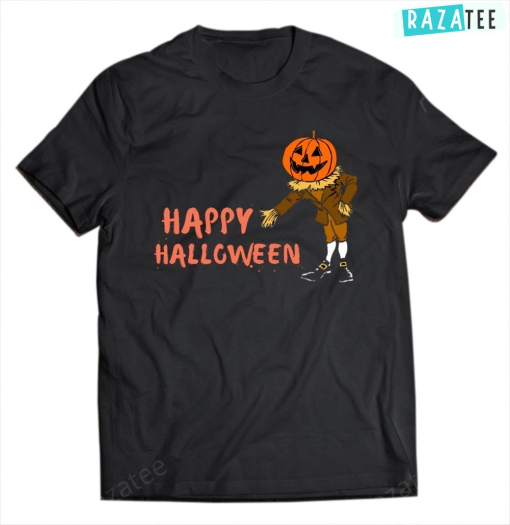 Happy Halloween Retro Vintage Holiday Spooky Gift Shirt