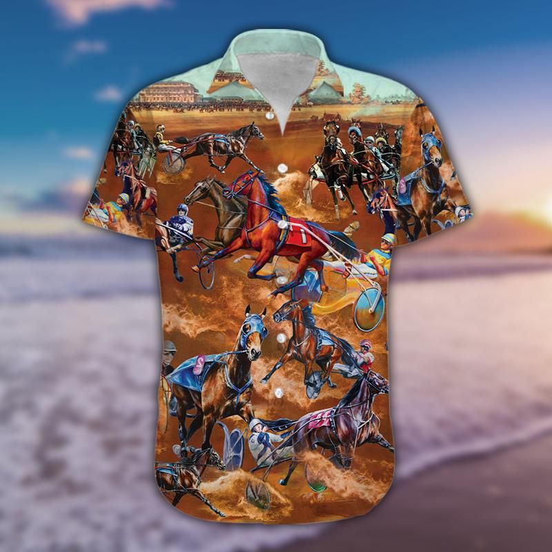 Harness Racing Life Is Better At The Races Unisex Hawaiian Shirts