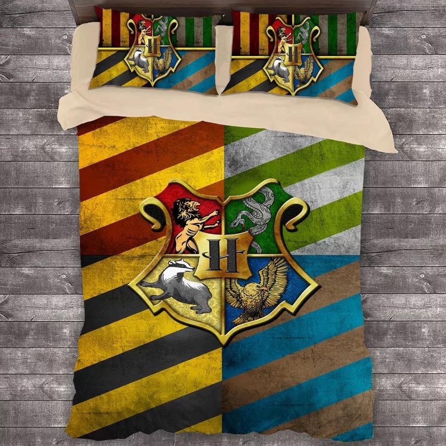 Harry Potter Hogwarts #11 Duvet Case Quilt Cover Pillowcase Bedding