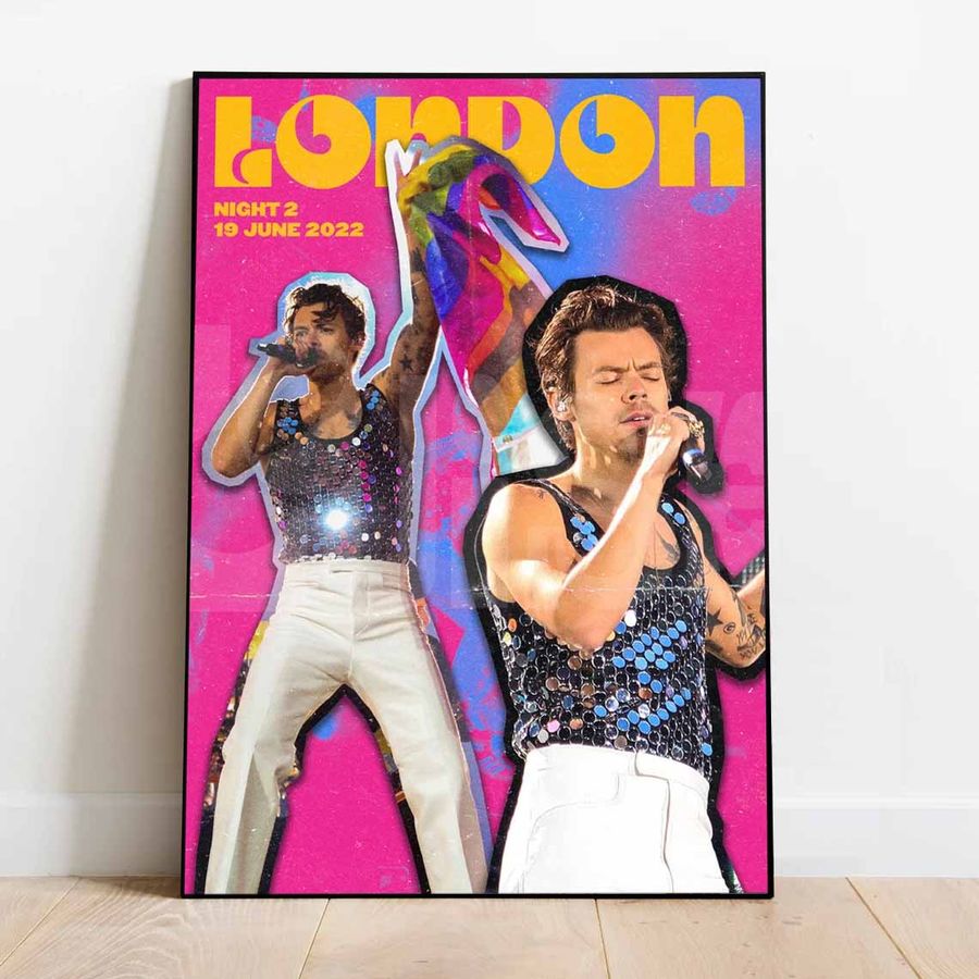 Harry Styles Love On Tour London Night 2 Poster