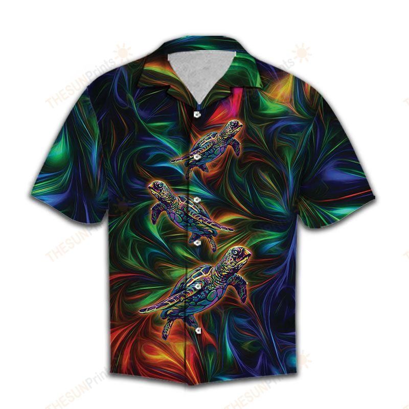 HAWAII SHIRT Awesome Turtle -ZX5788 