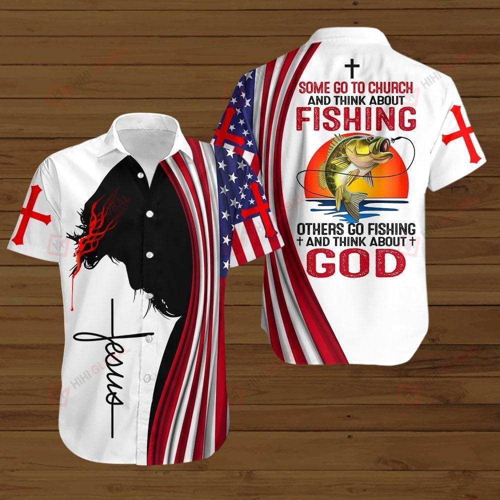 HAWAII SHIRT Fishing God -zx16074 