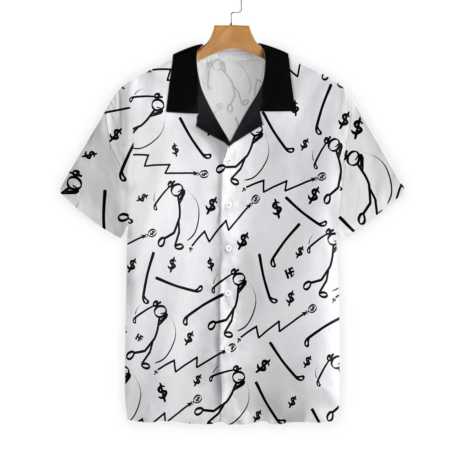 Hawaii Shirt Golf Market Icons -ZH5797 