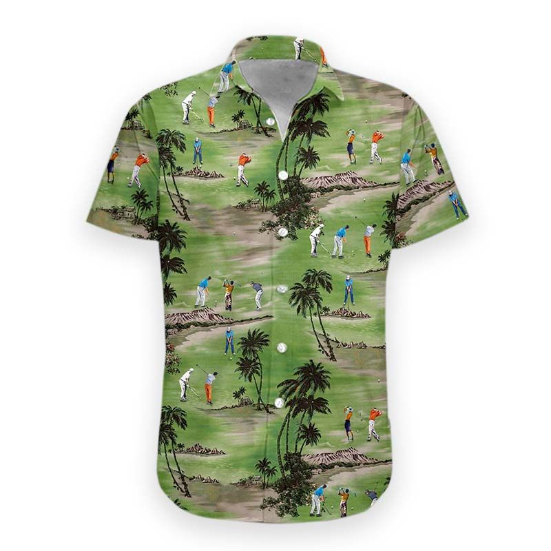 Hawaii Shirt Golf -zx4019 