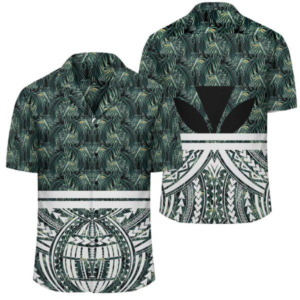 HAWAII SHIRT Hawaii Summer Palm Tree Polynesian Kanaka Hawaiian Shirt-ZX10732 