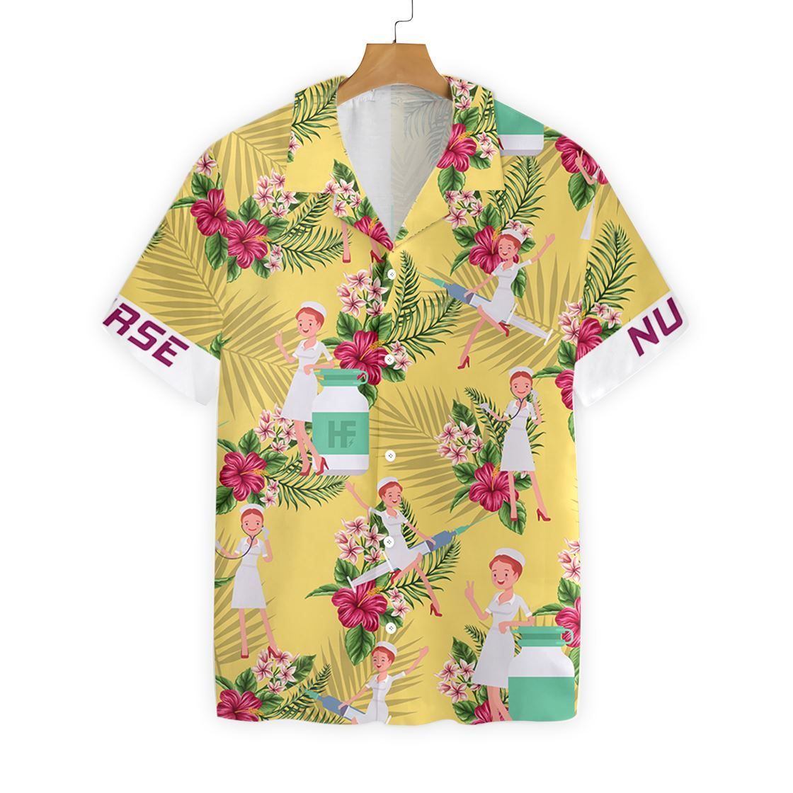 Hawaii Shirt Nurse -ZH5486 