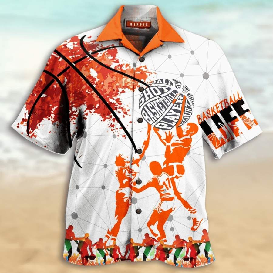 Hawaiian Aloha Shirts Amazing Basketball