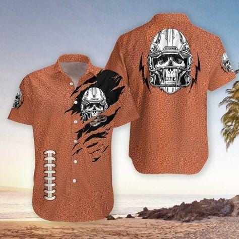 Hawaiian Aloha Shirts American Football Texture