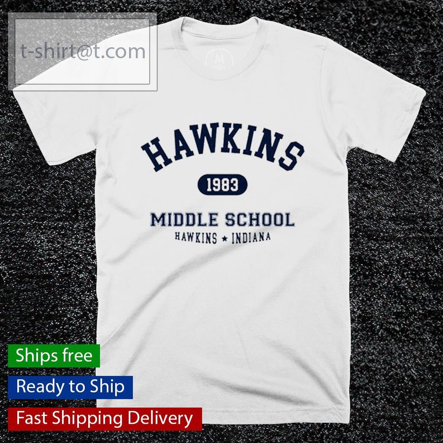 Hawkins 1983 Middle School shirt