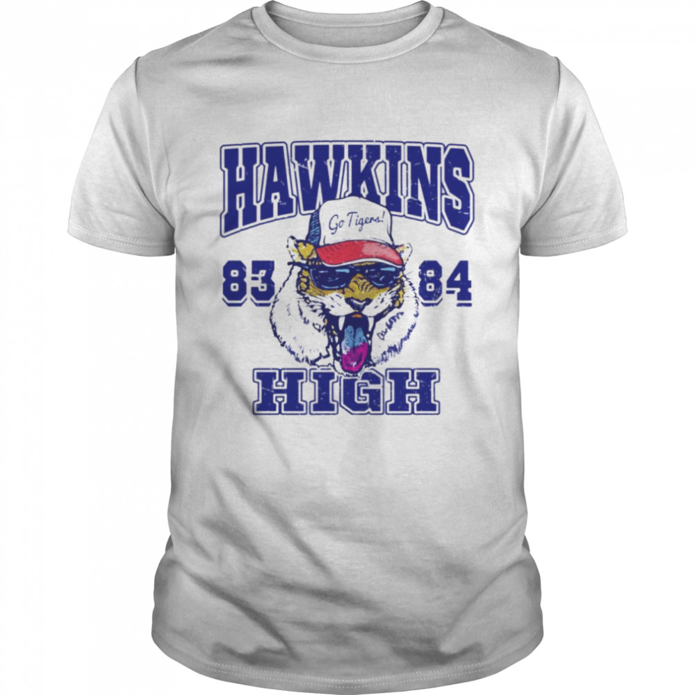 Hawkins High School Tigers 1983 84 Shirt