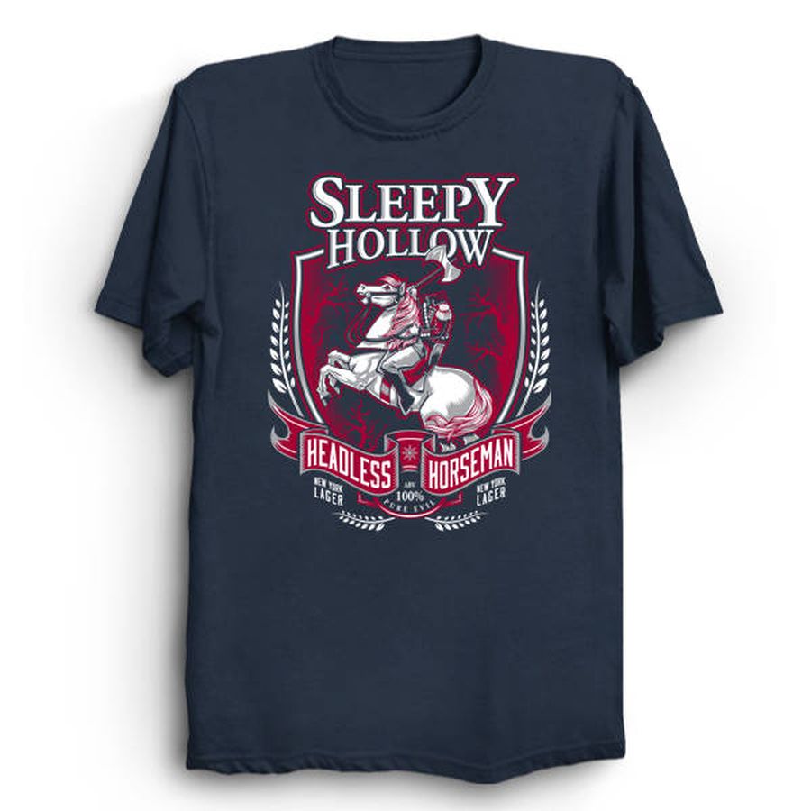 Headless Horseman Ale Sleepy Hollow Beer Label Unisex T-Shirt