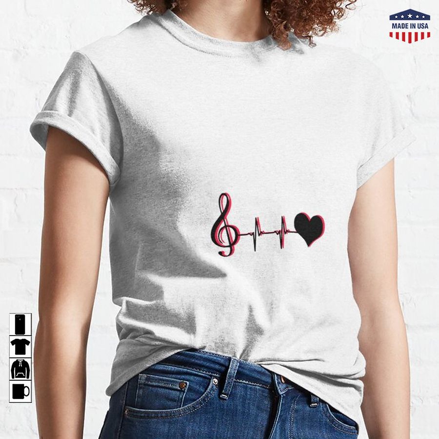 Heart for Music Classic T-Shirt