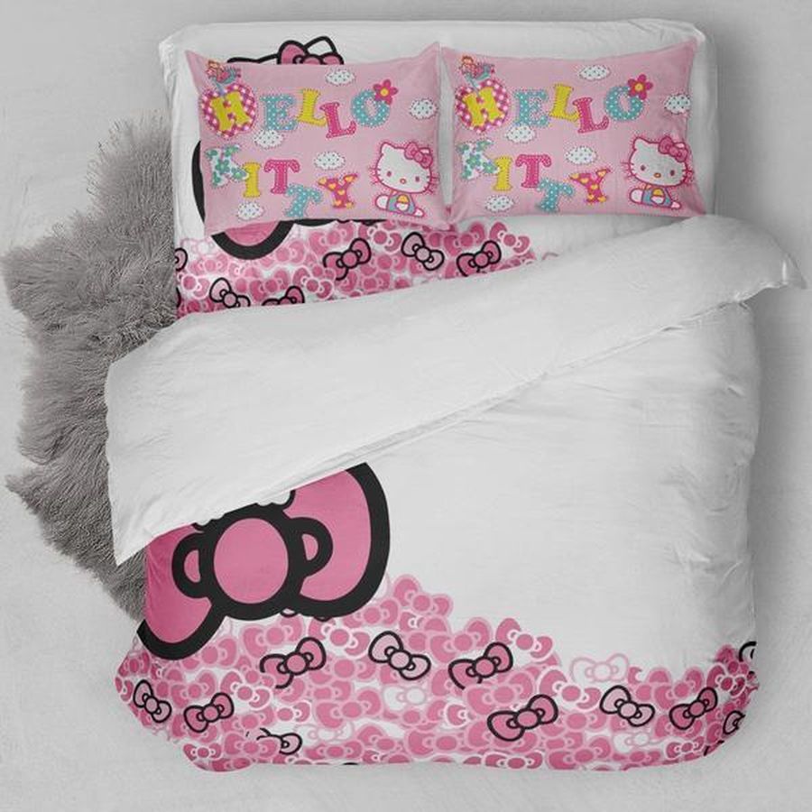 Hello Kitty B Bedding Set Duvet Cover Set