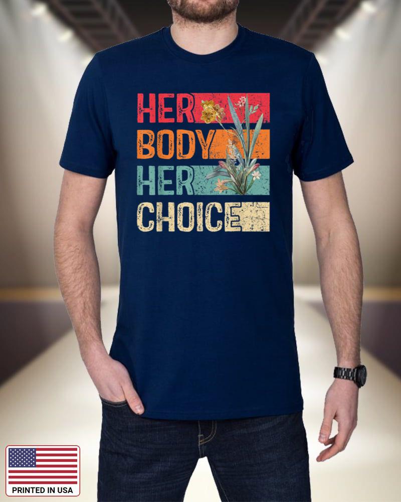 Her Body Her Choice Feminist Womens Floral Feminist_1 7AoBc