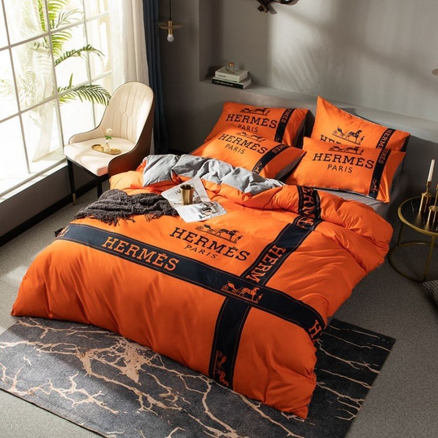  Hermes Paris Luxury Brand Type 73 Hermes Bedding Sets Quilt 