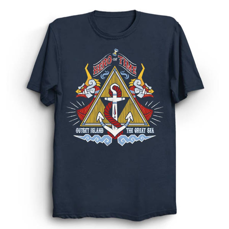 Hero Of Time Zelda Windwaker Aesthetic Art Unisex T-Shirt