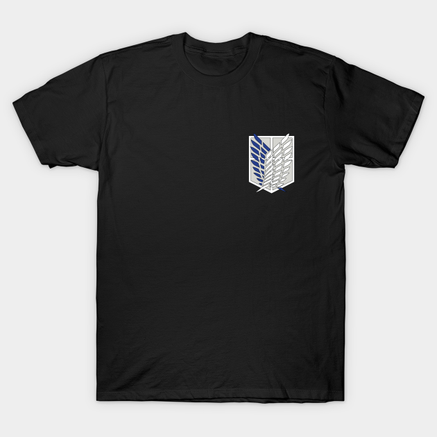 HI-RES Attack On Titan - Scout Regiment Logo T-shirt, Hoodie, SweatShirt, Long Sleeve