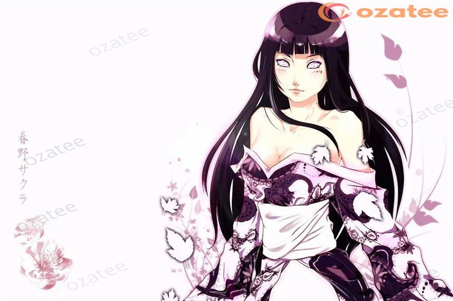 Hinata Hyuuga Naruto Anime Poster