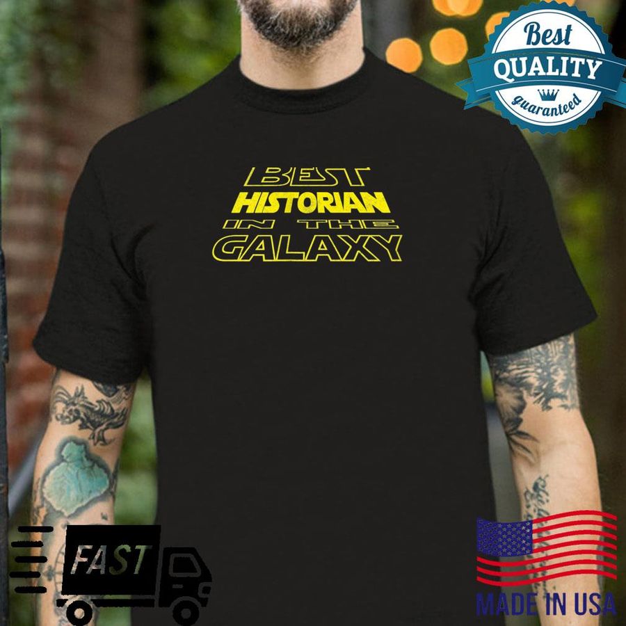 Historian Space Backside Design Shirt