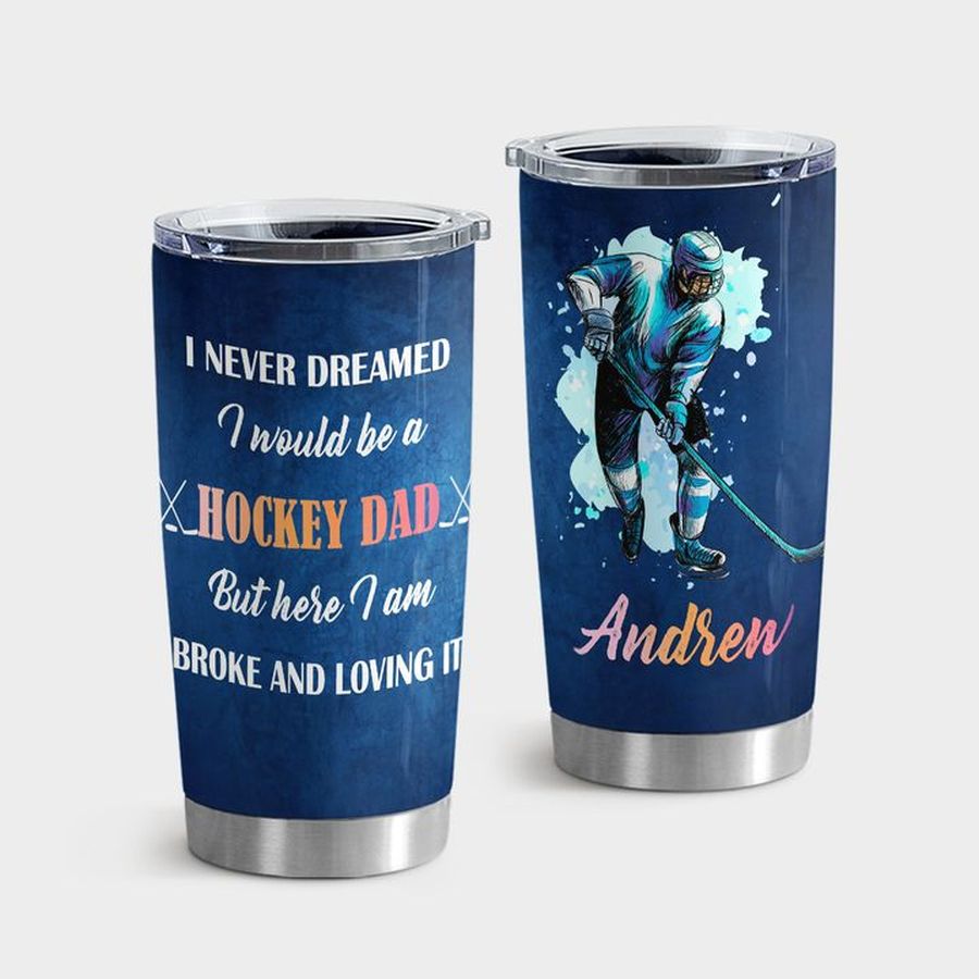 Hockey Tumbler Cups, Hockey Tumbler Tumbler Cup 20oz , Tumbler Cup 30oz, Straight Tumbler 20oz