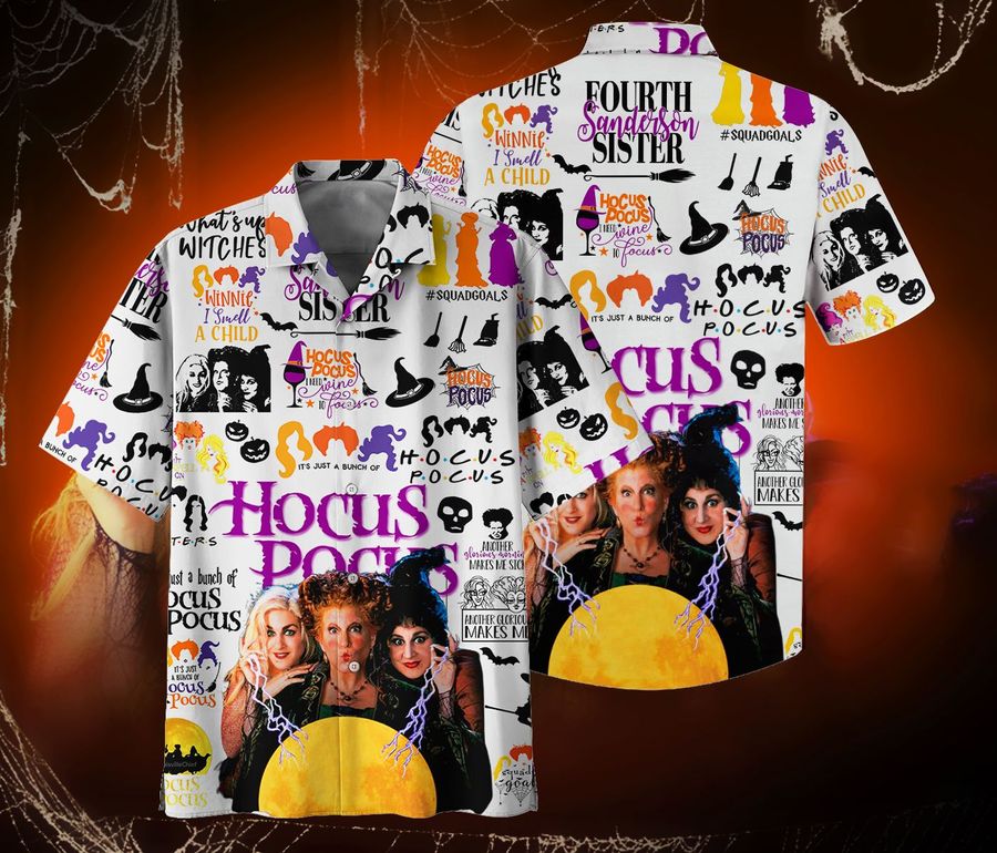 Hocus Pocus Hawaiian Shirt Limited Edition