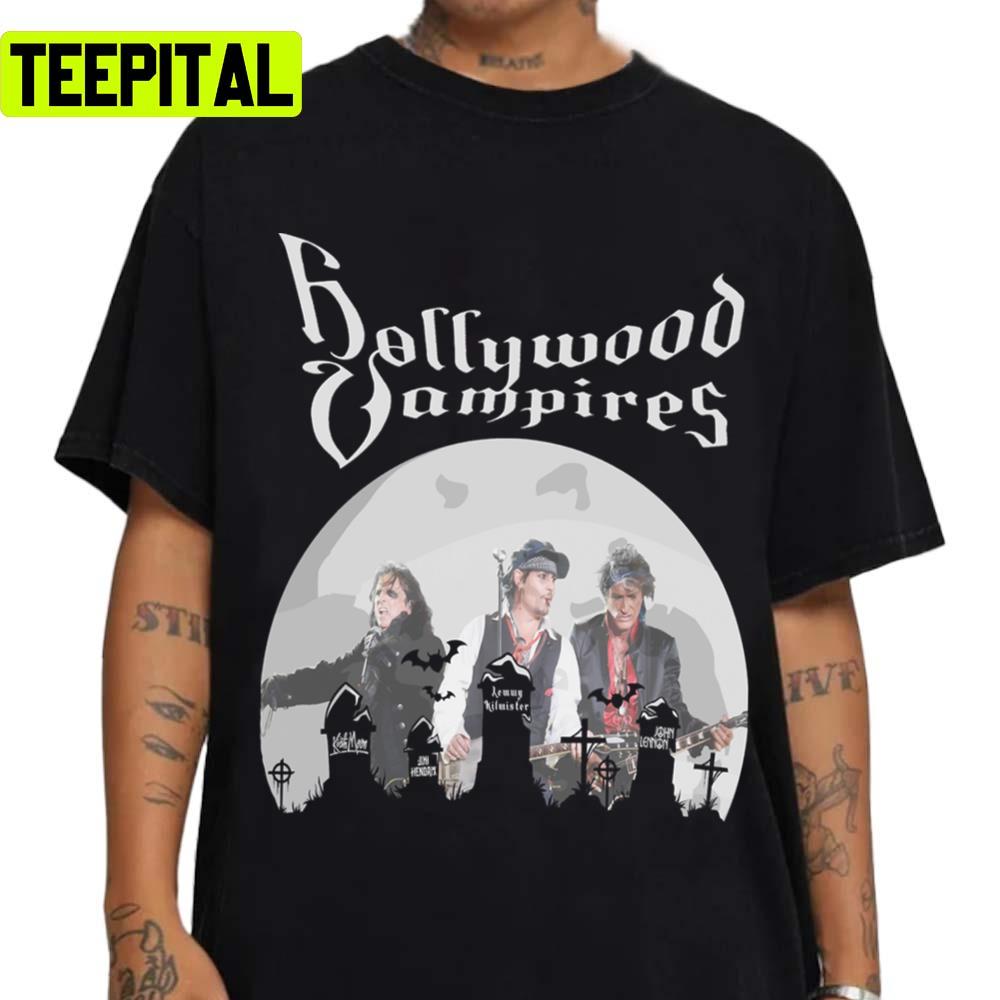 Hollywood Vampires Johnny Depp Unisex T-Shirt