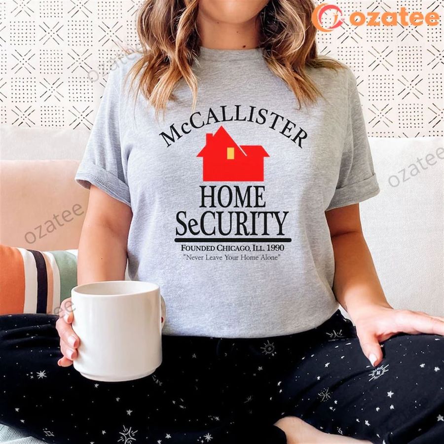 Home Alone Shirt, McCallister Home Security, Christmas Movie Sweatshirt, 90s Christmas Movie Shirt