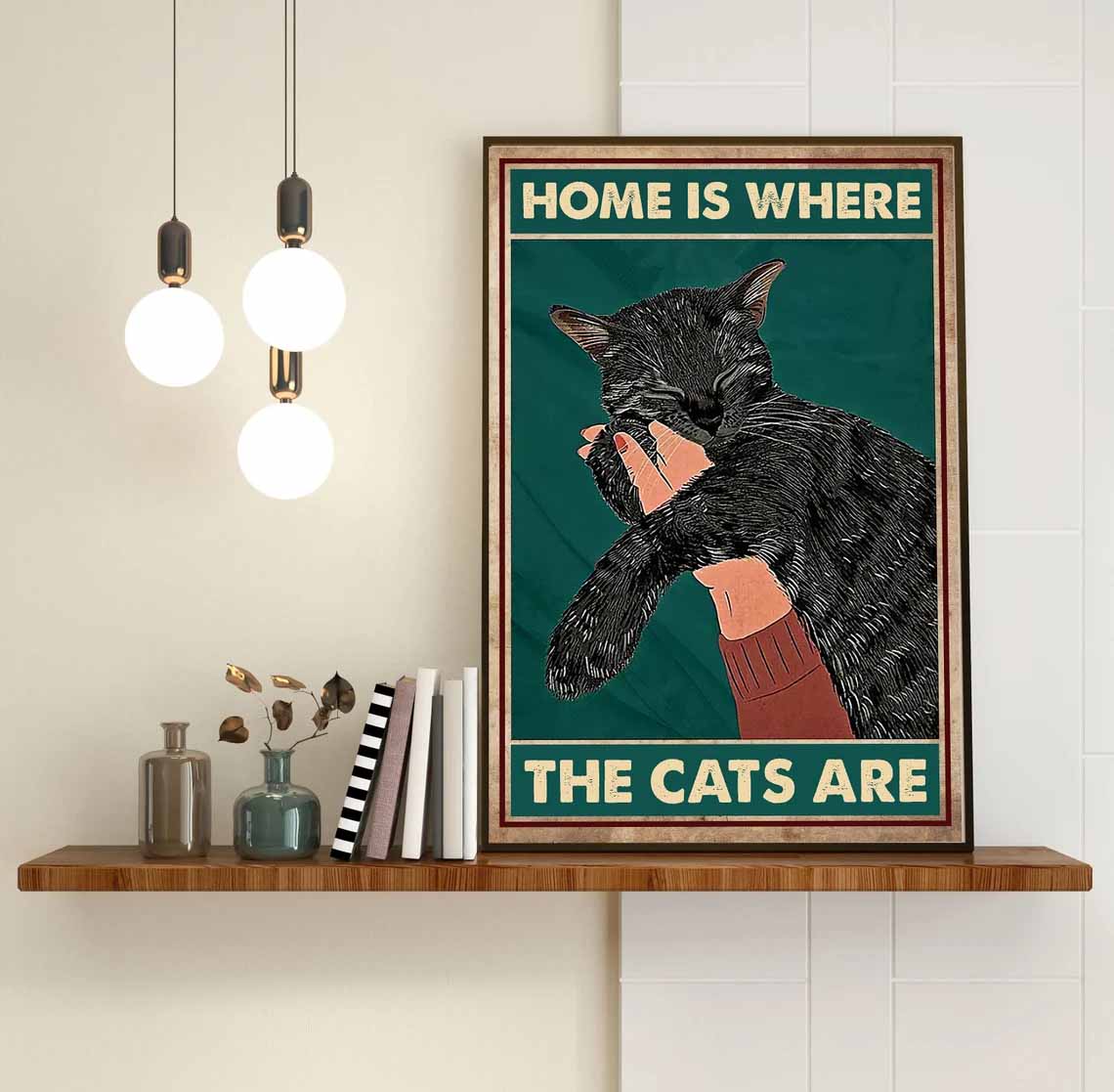 Home Is Where The Cats Are Poster
