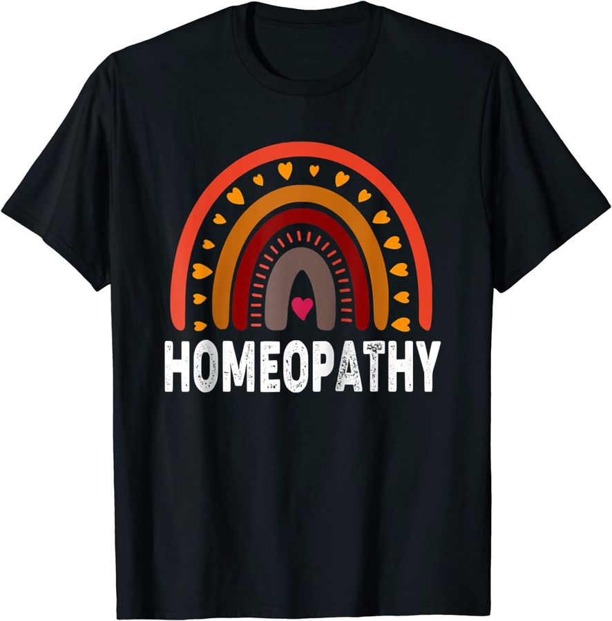 Homeopathy Colorful Rainbow Design For Therapists