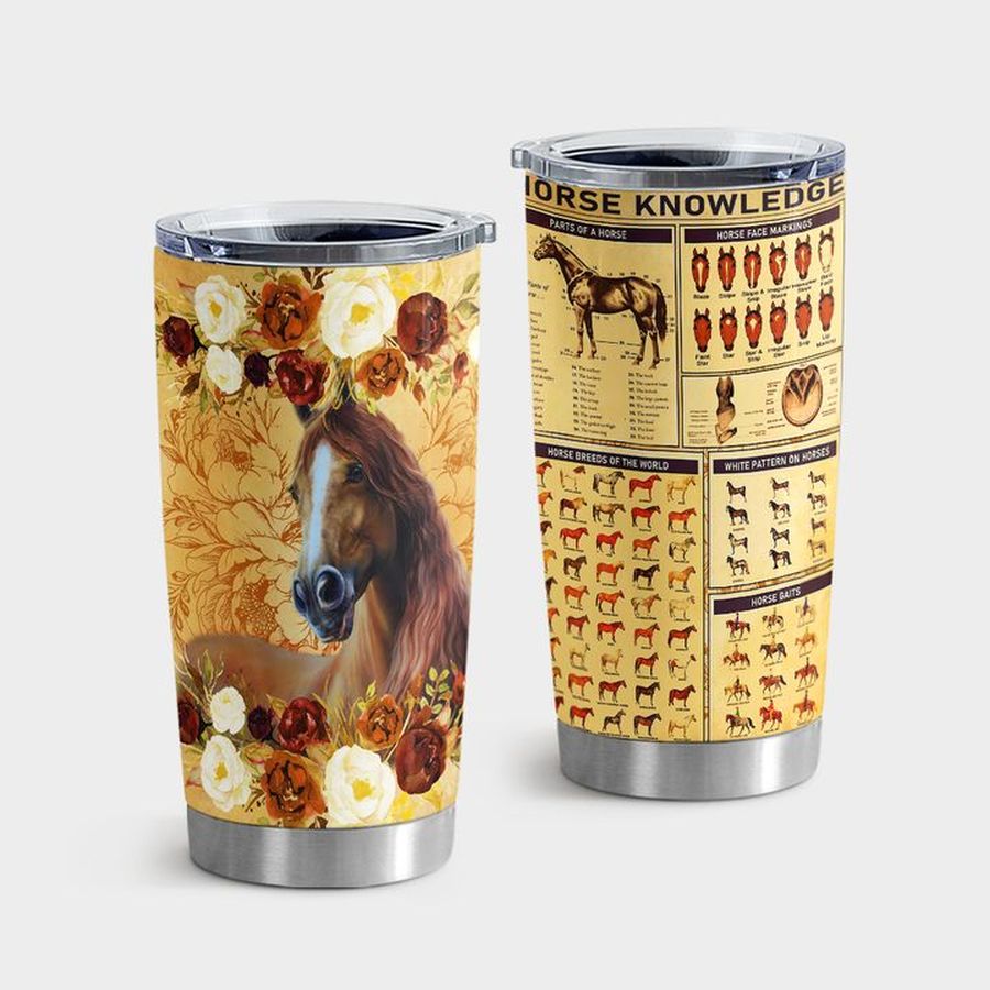 Horse Racing Tumbler With Lid, Horse Knowledge Tumbler Tumbler Cup 20oz , Tumbler Cup 30oz, Straight Tumbler 20oz