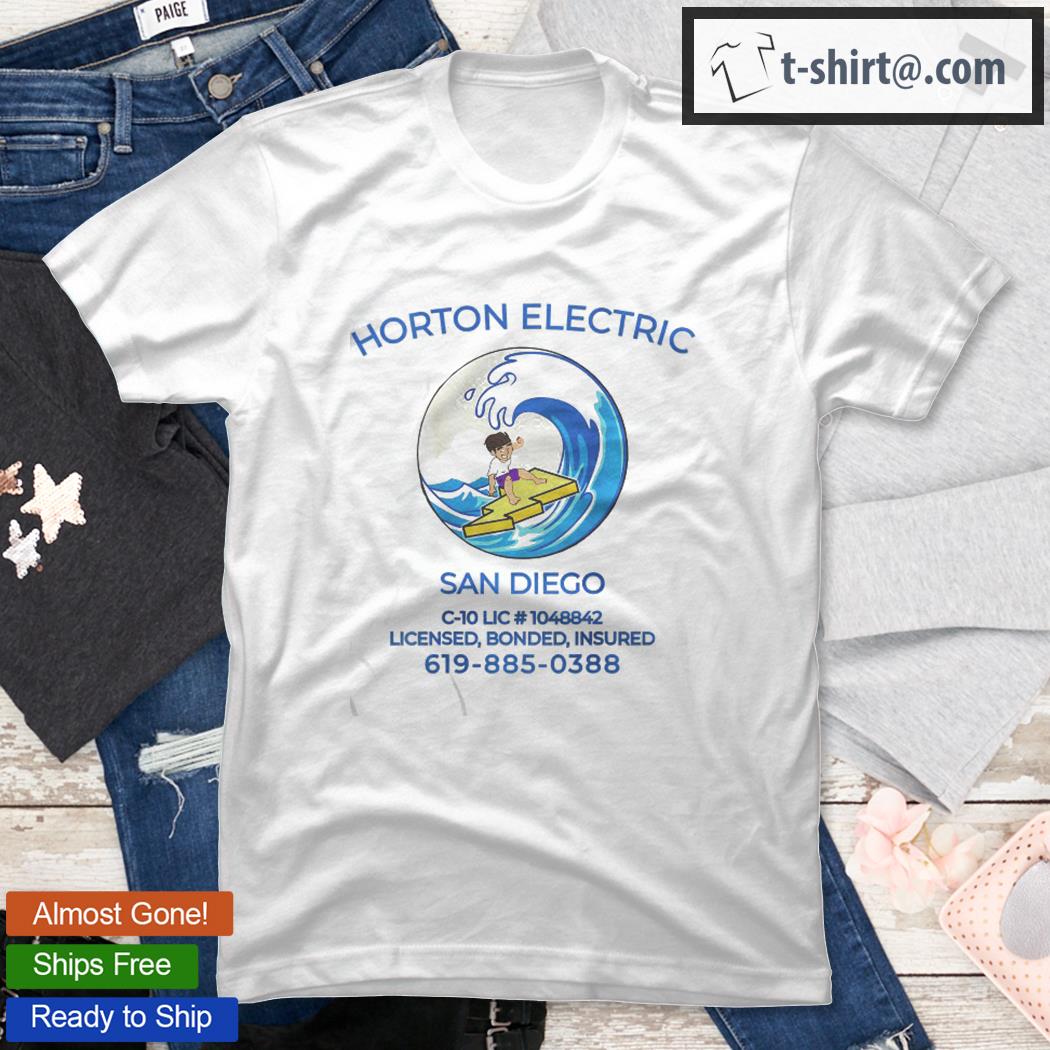 Horton Electric Electrical Electrician Best Business Shirt