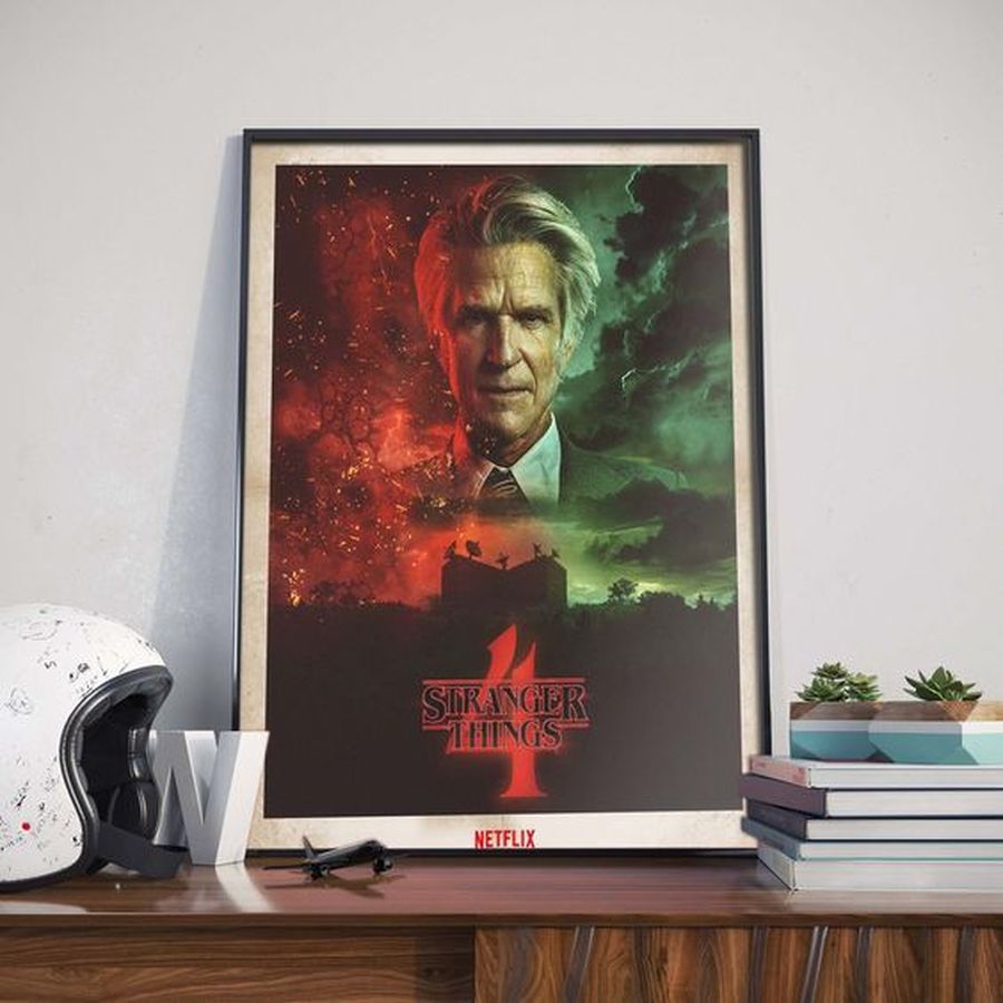 HOT NEW Dr Brenner You are like Papa Stranger Things 4 Poster Canvas For Fans
