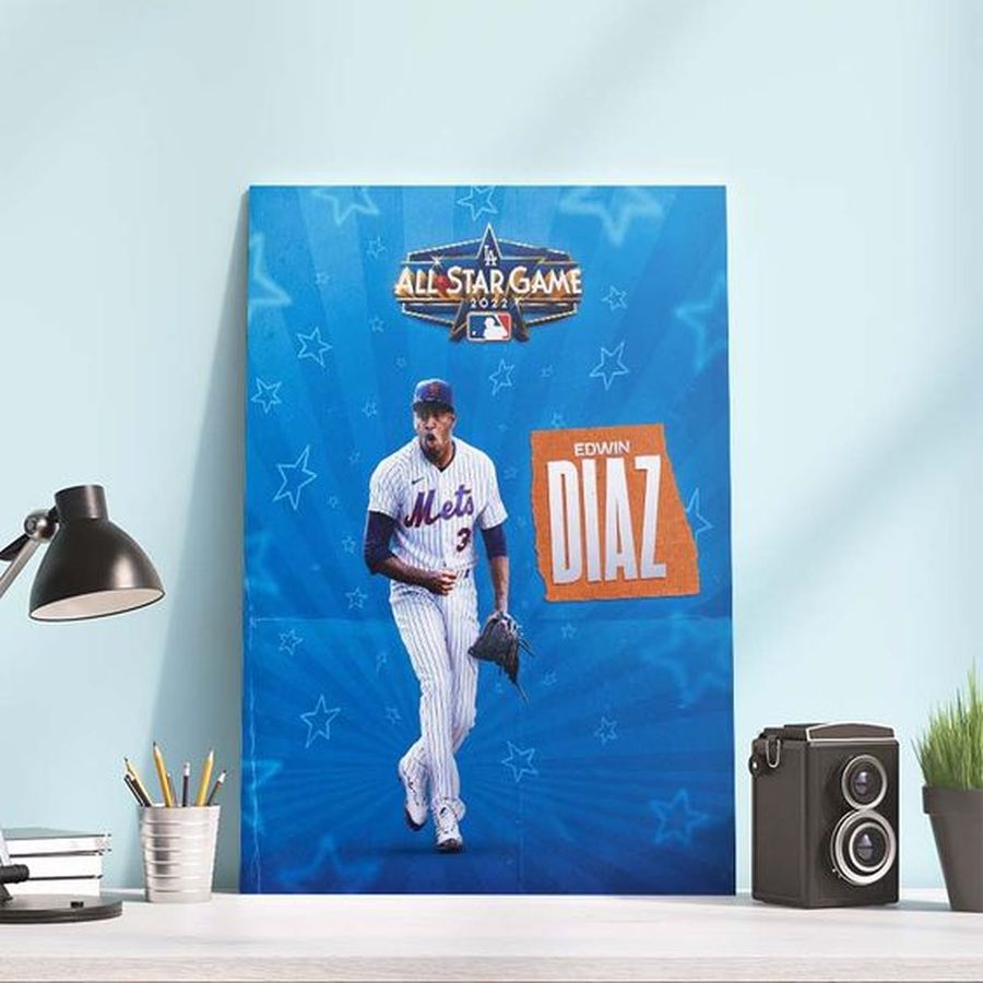 HOT NEW Edwin Diaz MLB All-Star Game Poster Canvas For Fans