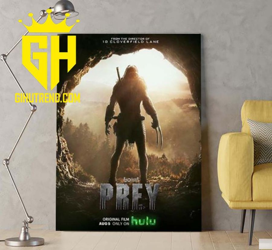 HOT NEW Predator Prequel Prey Official For Fans Poster Canvas