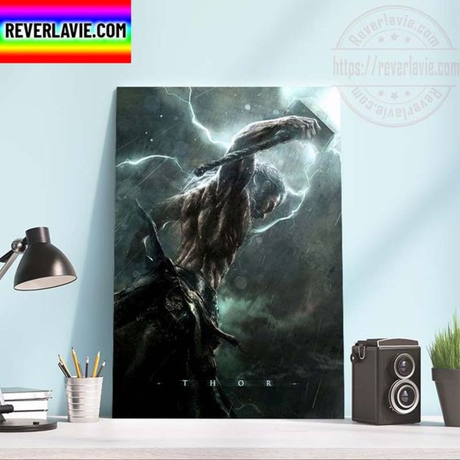 HOT NEW Thor Love and Thunder Thor Stronger Fan Art Poster Canvas For Fans
