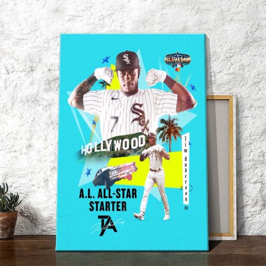 HOT NEW Tim Anderson American League All Star Starter MLB Poster Canvas For Fans