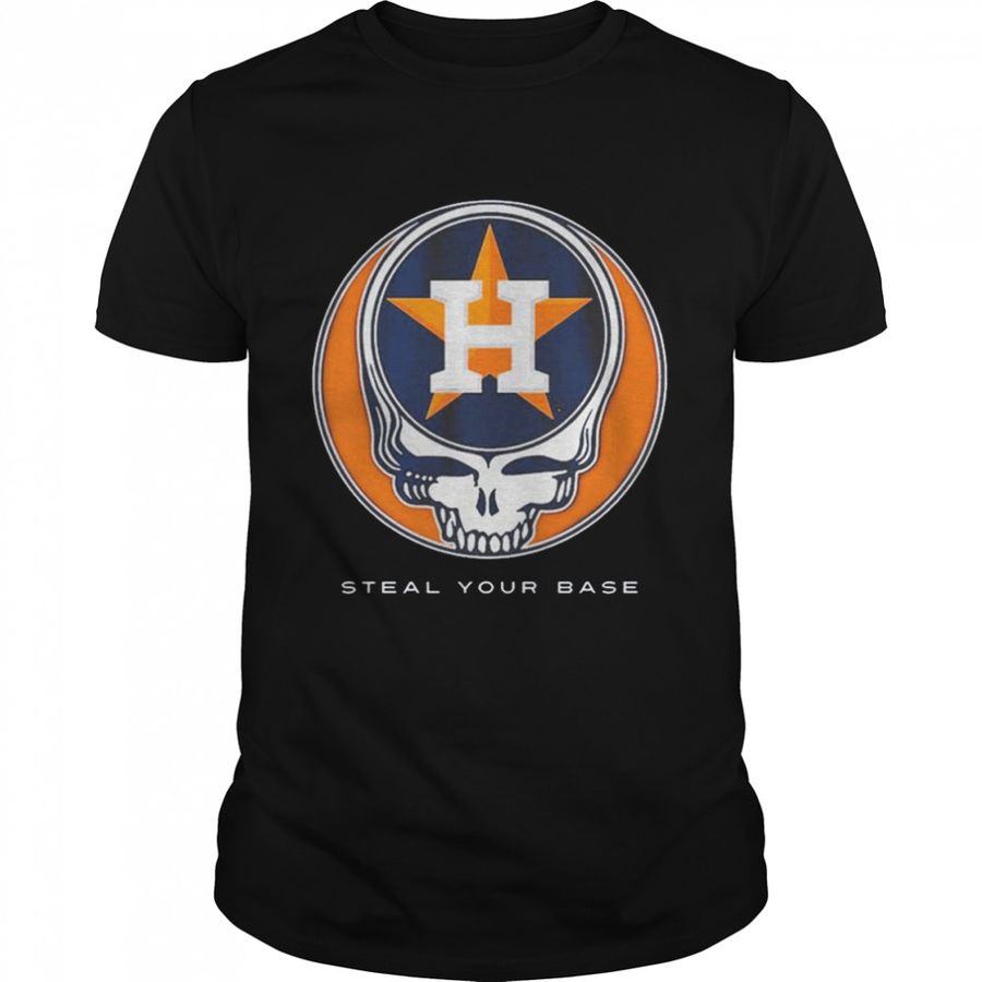 Houston Astros Grateful Dead Steal Your Base T Shirt