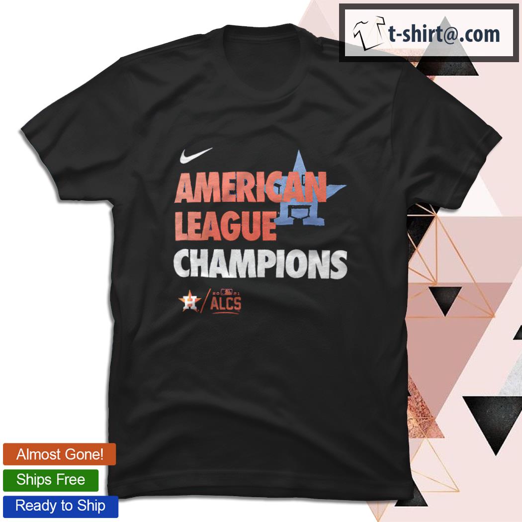 Houston Astros Nike 2021 American League Champions T-shirt