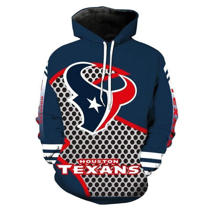 Houston Texans 3D Printed Hooded Sweater Hoodie For Fan