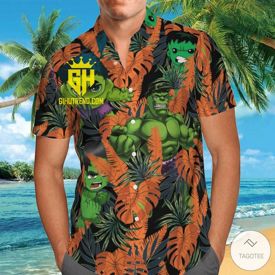 Hulk Beautiful Cheap Hawaiian Shirt