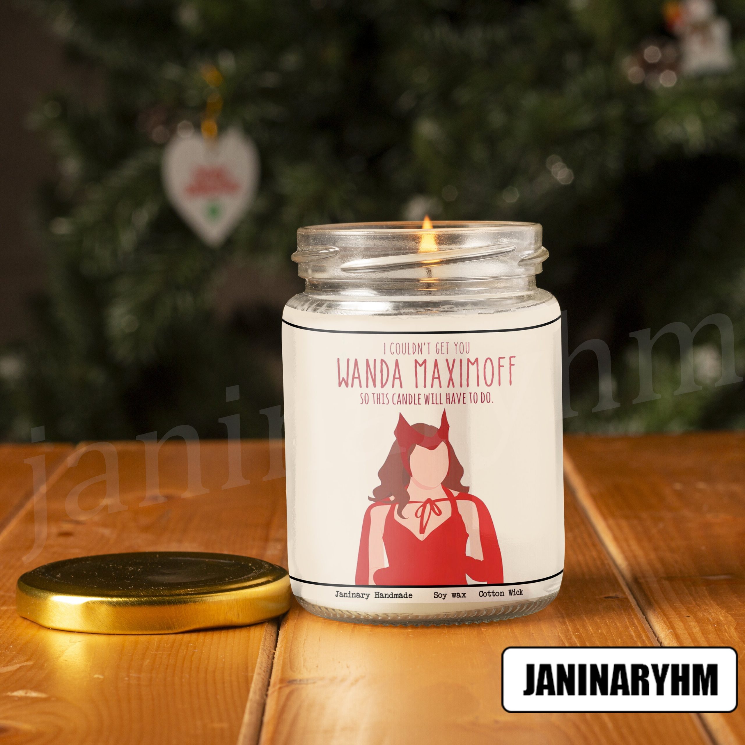 I Couldn’t Get You Wanda Maximoff Scarlet Witch Candle