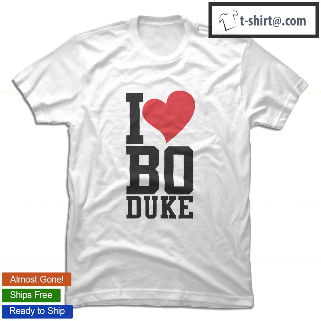 I love Bo Duke t-shirt