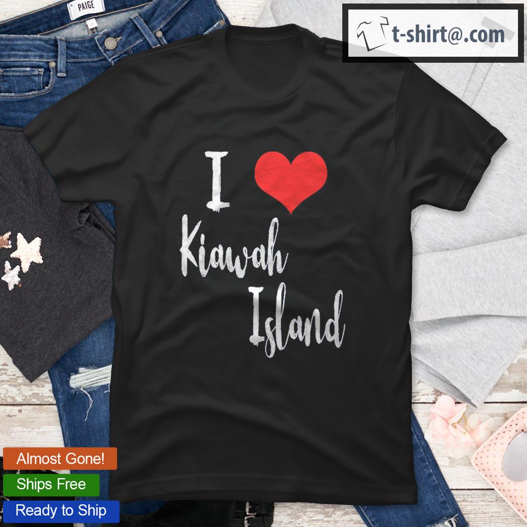 I Love Kiawah Island South Carolina Shirt