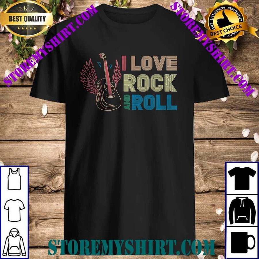 I Love Rock And Roll rock concert 70s retro vintage T-Shirt