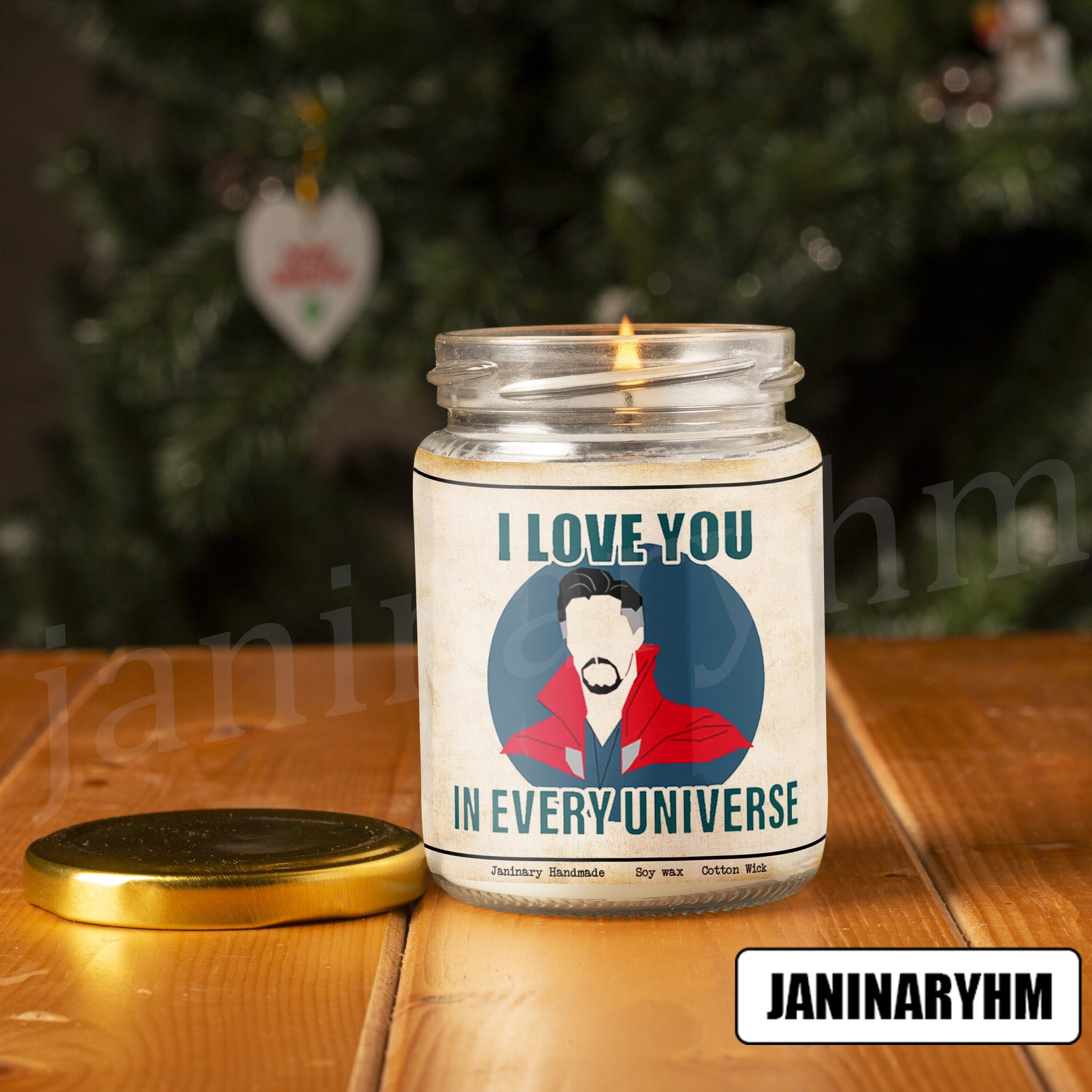 I Love You In Every Universe Doctor Strange 2 Candle