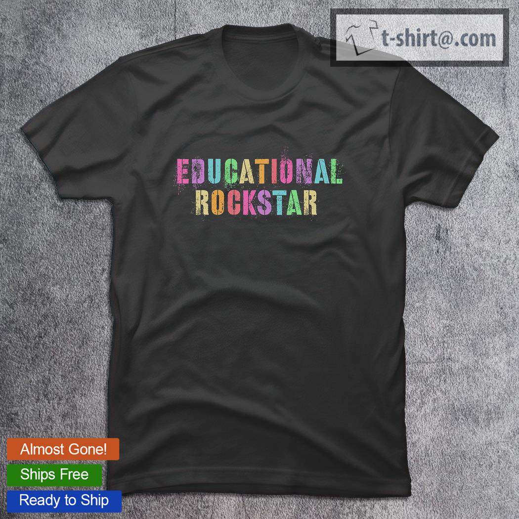 I Prefer Term Educational Rockstar Teacher Princip T-Shirt
